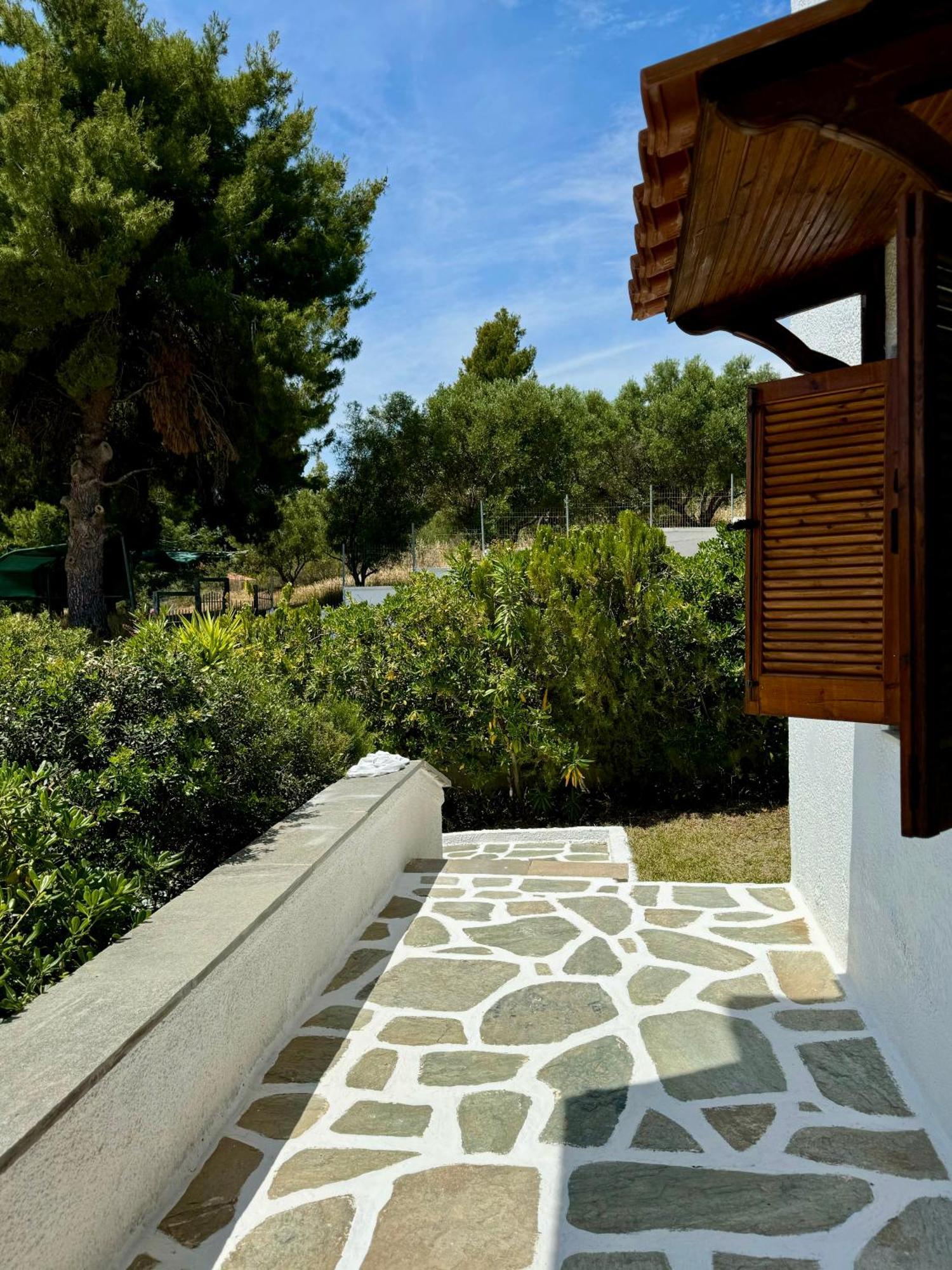 Summer Luxury Villa With Sea View Metamorfosi  Eksteriør billede